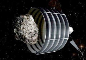 La NASA también ha ideado bolsas espaciales para atrapar pequeños asteroides y traerlos a la Tierra